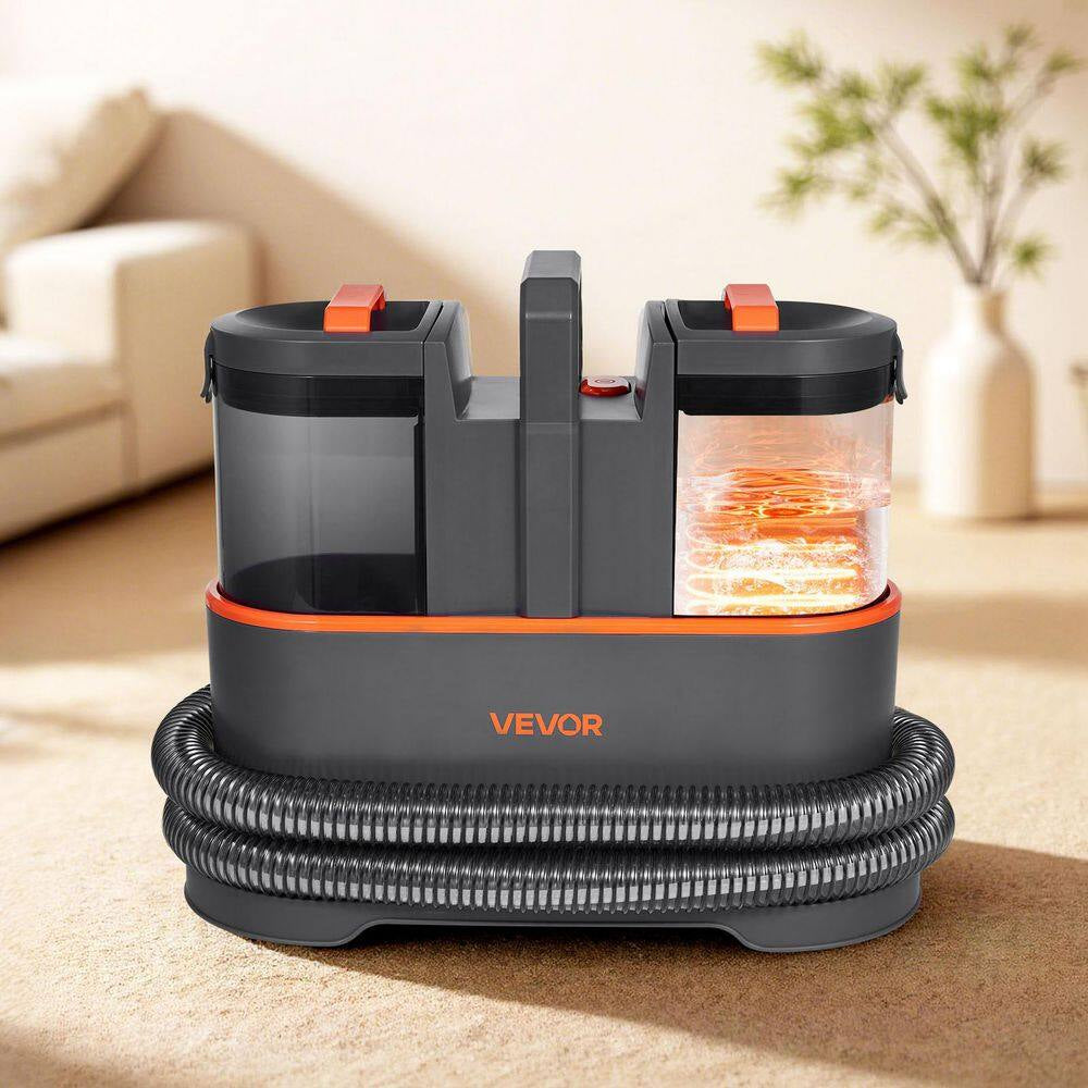 Carpet Cleaner Machine, 50.72 Oz. Clean Water Tank & 27.05 Oz. Dirty Water Tank, Portable Upholstery Shampooer Corded