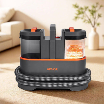 Carpet Cleaner Machine, 50.72 Oz. Clean Water Tank & 27.05 Oz. Dirty Water Tank, Portable Upholstery Shampooer Corded