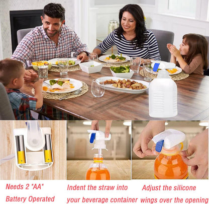 Electric Tap, Automatic Drink Dispenser - Portable, Suitable for Home and Outdoor Kitchens (2 Pack)