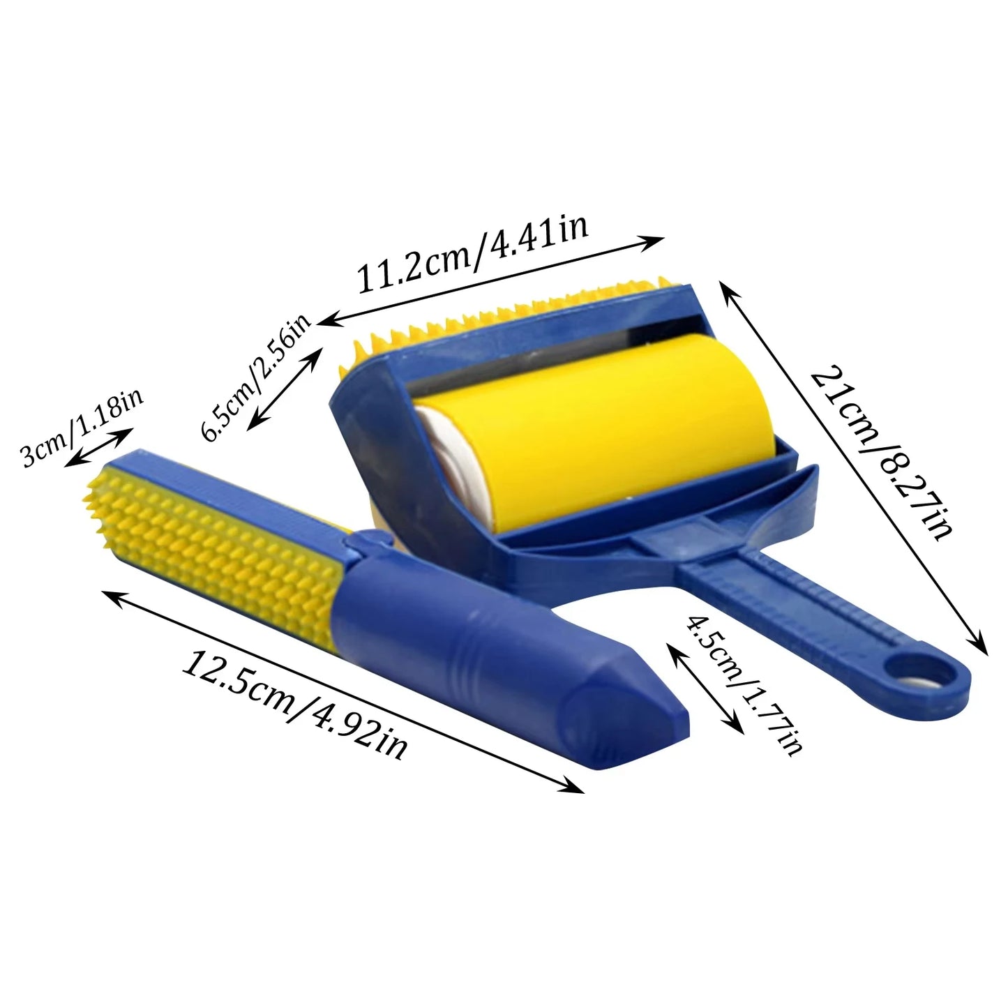 Reusable Clothes Hair Remover Roller Brush for Pet Hair Lint Sticking Cleaning on Clothes Furniture Car Seats Home Use