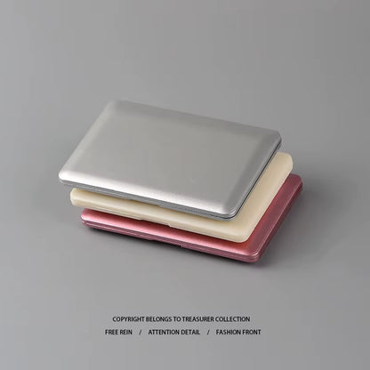 Elevate Your Beauty Routine with the Creative Portable Mini Laptop-Shaped Makeup Mirror - High Quality and Foldable!