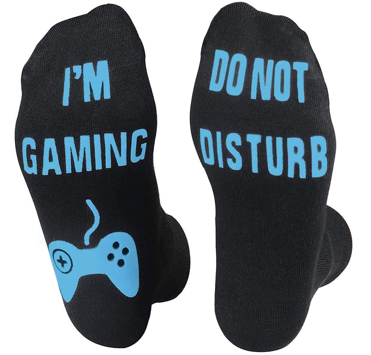 Do Not Disturb I'M Gaming Socks, Men Gifts Ideas Valentines Day Kids Valentine Boy Gamer Sock Gift for Mens Dad Father